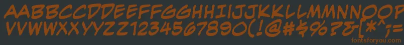 Más sobre la fuente EvilgeniusBbBold fuente EvilgeniusBbBold – Fuentes Marrones Sobre Fondo Negro