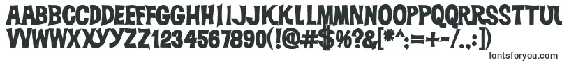Шрифт Dickvandykebold – шрифты, начинающиеся на D