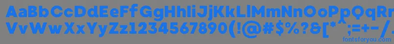 MadeWaffleSoftPersonalUse Font – Blue Fonts on Gray Background