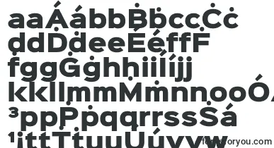 Sinkinsans900xblack font – gaelic Fonts