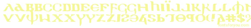 HolyEmpireExpanded Font – Yellow Fonts