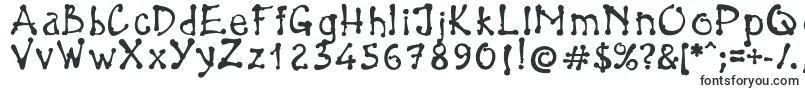 BrokenPen Font – The X-Files Fonts