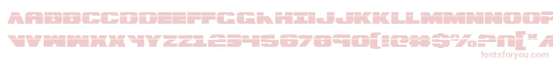 Bummer Laser Font – Pink Fonts on White Background