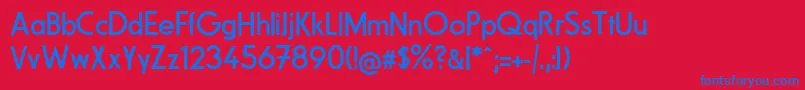 Más sobre la fuente FundamentalBrigade fuente FundamentalBrigade – Fuentes Azules Sobre Fondo Rojo