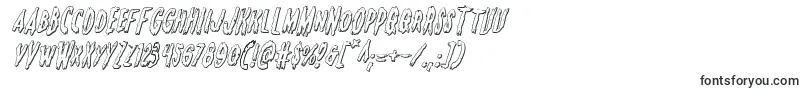 Шрифт Monsterama3Dital – шрифты, начинающиеся на M