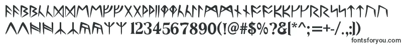 Шрифт RunesC – исторические шрифты
