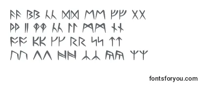 Обзор шрифта RunesC