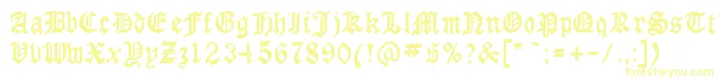 Gothicrus Font – Yellow Fonts