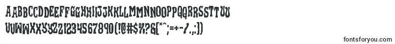 Шрифт Blackgunkstag – шрифты для Xiaomi
