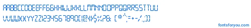 DigitalDisplayTfb Font – Blue Fonts