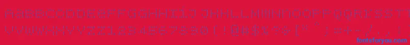 Lisätietoja Bpdotsunicasevertical-fontista Bpdotsunicasevertical-fontti – siniset fontit punaisella taustalla