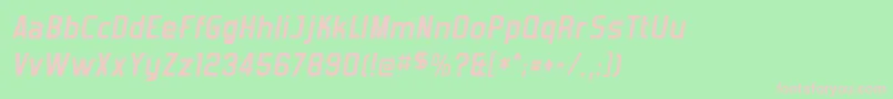 More about Forgotbi Font Forgotbi Font – Pink Fonts on Green Background
