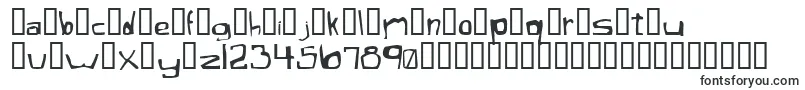 XaficuleOddtype-fontti – Alkavat X:lla olevat fontit