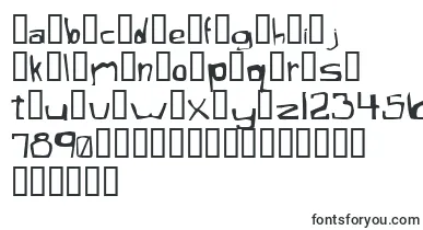  XaficuleOddtype font