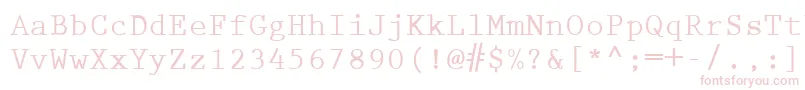 PrestigeEliteLtBold Font – Pink Fonts