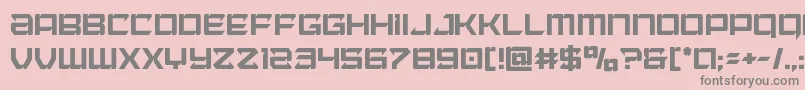 More about Laserwolfcond Font Laserwolfcond Font – Gray Fonts on Pink Background