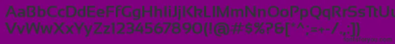 SansationBold Font – Black Fonts on Purple Background