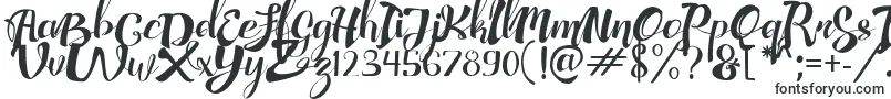 Шрифт AdefebiaFreeFont – причудливые шрифты
