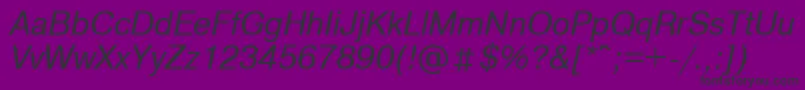 Axcarti Font – Black Fonts on Purple Background