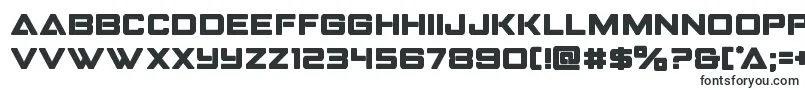 Шрифт Strikefighterbold – шрифты для Sony Vegas Pro
