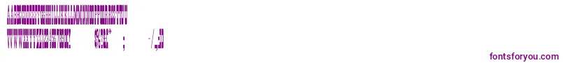 PonderosaNormal Font – Purple Fonts on White Background