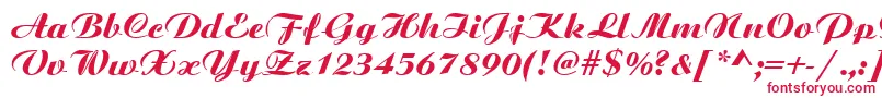 BoyarskyBoldItalic Font – Red Fonts