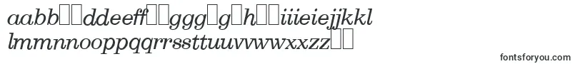 Fonte E710RomanItalic – fontes maltesas