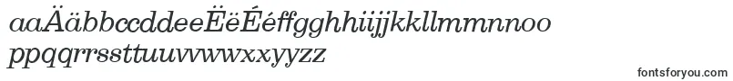 E710RomanItalic Font – Macedonian Fonts