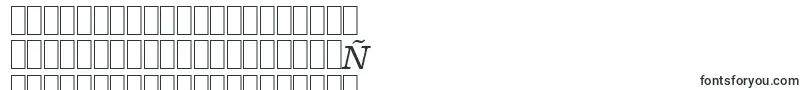 E710RomanItalic-Schriftart – mongolische Schriften