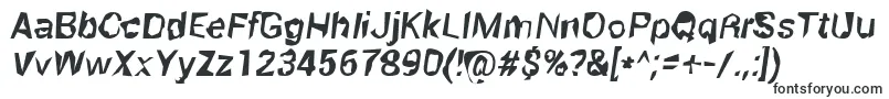 Шрифт RobotKiller – жирные шрифты