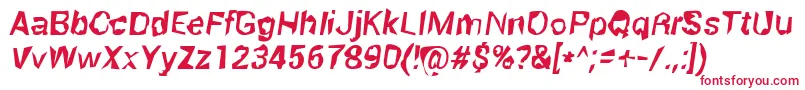 RobotKiller Font – Red Fonts