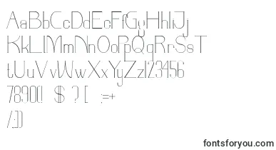 Parinock font – serif Fonts