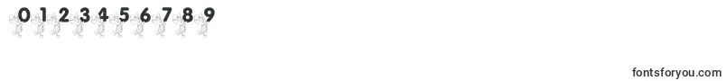 LmsPiggletsLuckOfTheIrish Font – Fonts for Numbers and Digits
