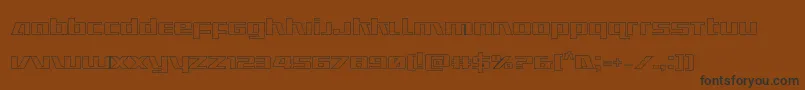En savoir plus sur la police Ultramarinesout Police Ultramarinesout – polices noires sur fond brun