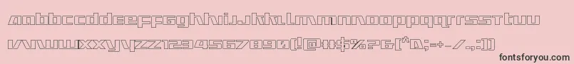 Подробнее о шрифте Ultramarinesout Шрифт Ultramarinesout – чёрные шрифты на розовом фоне