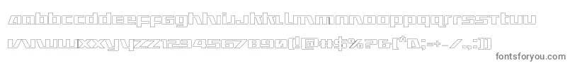 Ultramarinesout Font – Gray Fonts on White Background