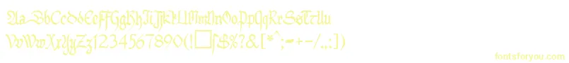 MaGotbuchDb Font – Yellow Fonts
