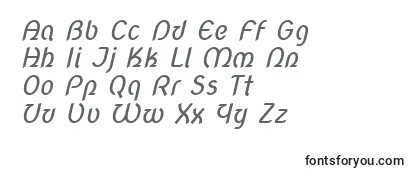 Шрифт Novascript