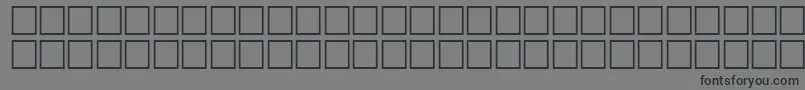 QuiverRegular-Schriftart – Schwarze Schriften auf grauem Hintergrund