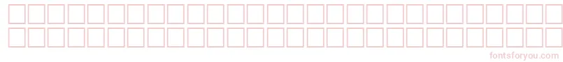 フォントQuiverRegular – ピンクのフォント