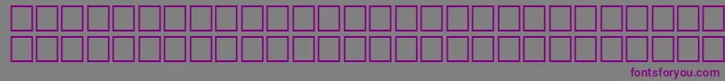 QuiverRegular Font – Purple Fonts on Gray Background