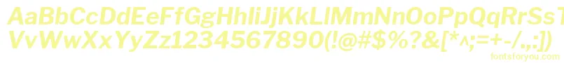 Подробнее о шрифте LibrefranklinBolditalic Шрифт LibrefranklinBolditalic – жёлтые шрифты