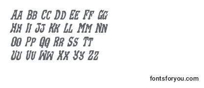 Blackgunkexpandital Font