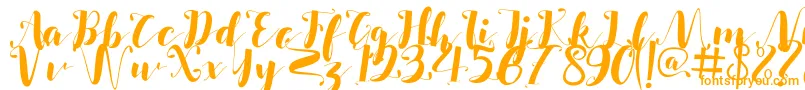 Salsabilla Font – Orange Fonts