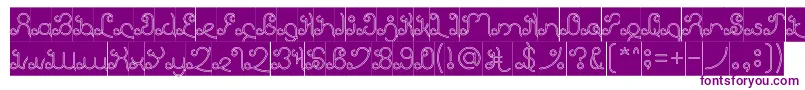 EtherealSkyHollowInverse Font – Purple Fonts