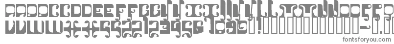 フォント1905 – 白い背景に灰色の文字