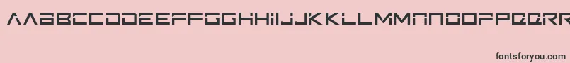 Ftb Font – Black Fonts on Pink Background