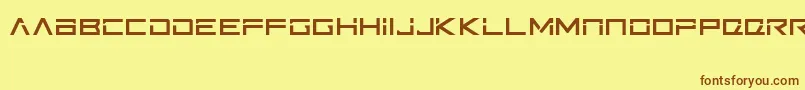 Ftb-fontti – ruskeat fontit keltaisella taustalla