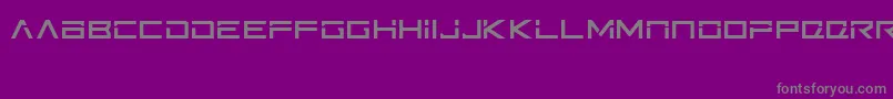 Ftb Font – Gray Fonts on Purple Background