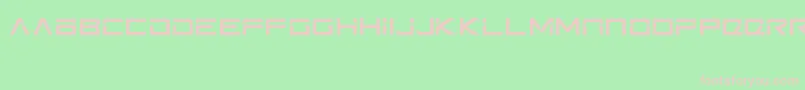 Ftb Font – Pink Fonts on Green Background